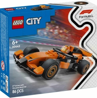 Lego City 60442 Jezdec F1 se závodním vozem McLaren